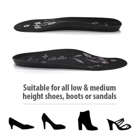 Footlogics Insoles Footlogics Bella 3/4 Comfort Insole For Ladies Fashion Footwear