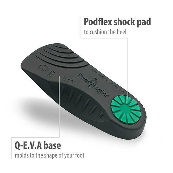 Footlogics Insoles & Inserts Footlogics Casual – 3/4-length