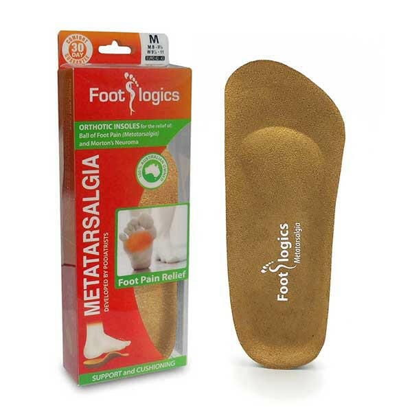 Footlogics Insoles & Inserts Footlogics Metatarsalgia 3/4 Insoles