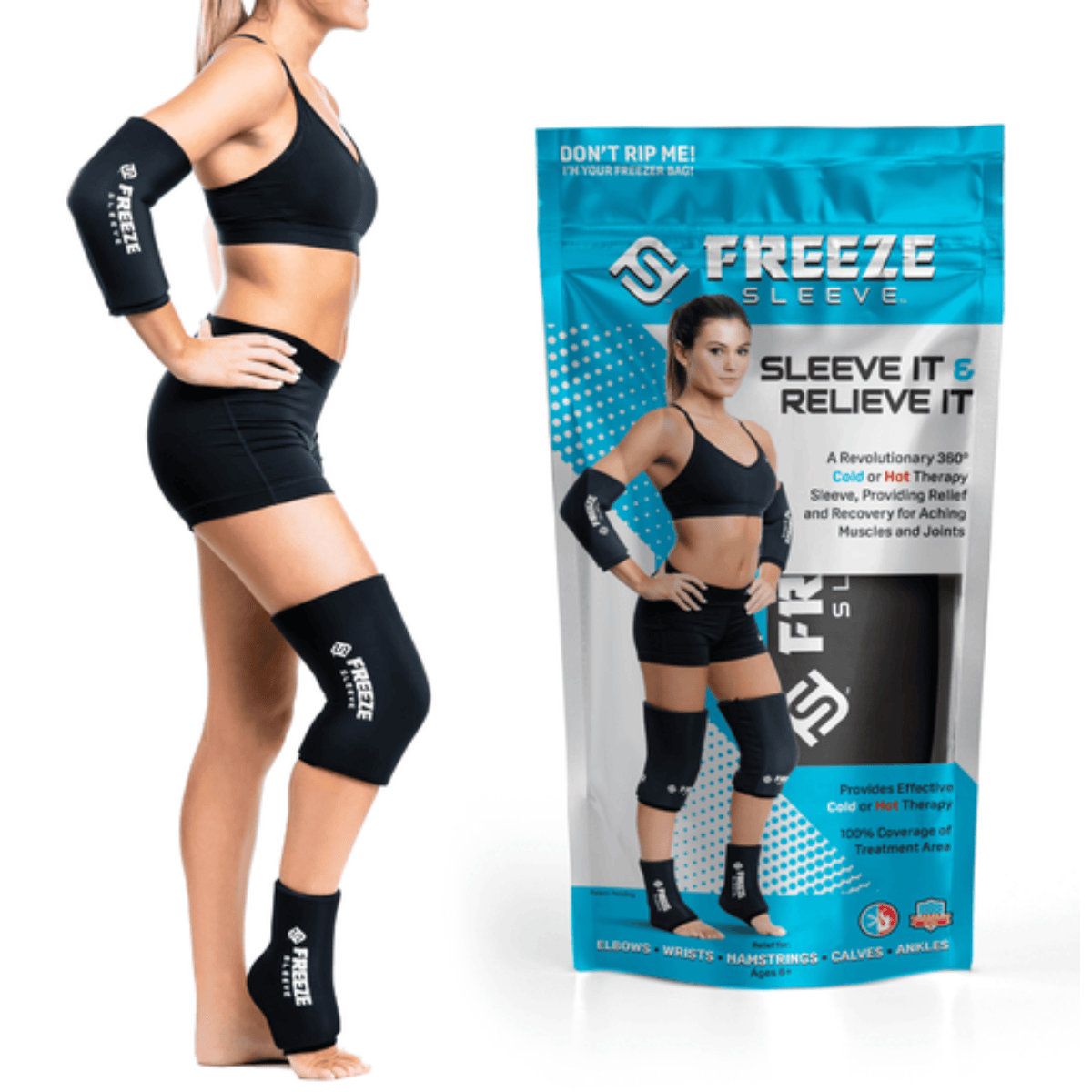 Freeze Sleeve Hot/Cold Packs Freeze Sleeve - Hot/Cold Compress