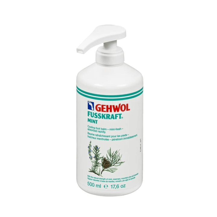 Gehwol Foot Cream 500ml Gehwol Fusskraft Mint Foot Cream