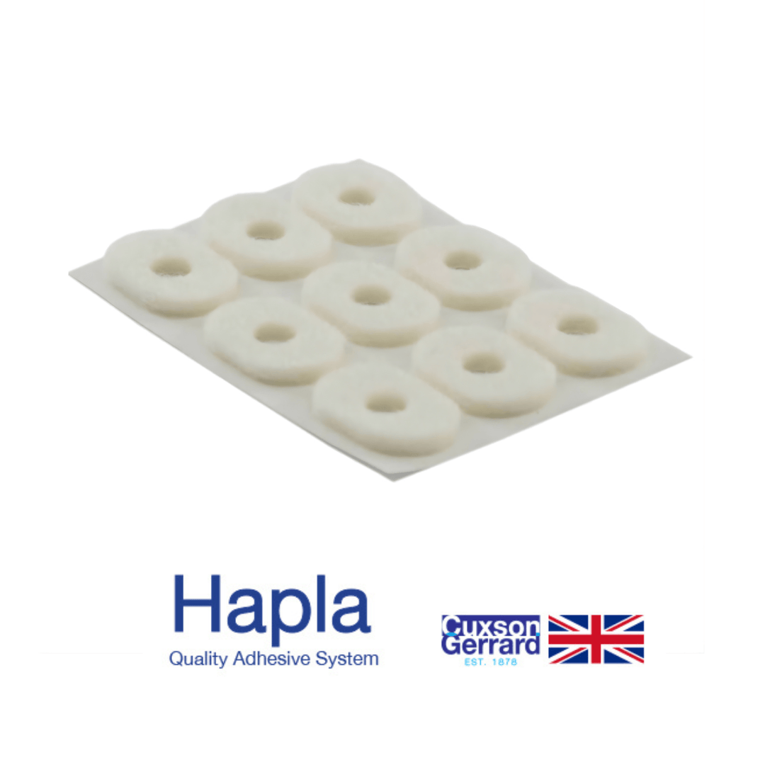 Hapla Corn Pads Felt Corn Pads - Oval Pkt 36 - Self Adhesive