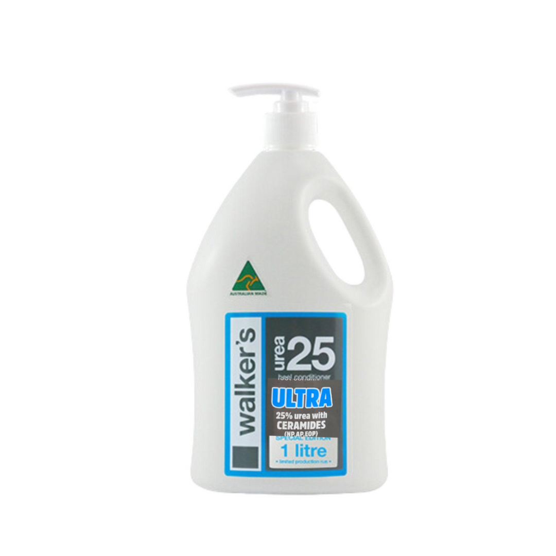 Walkers Urea 25 Ultra Foot Cream - 1 Litre