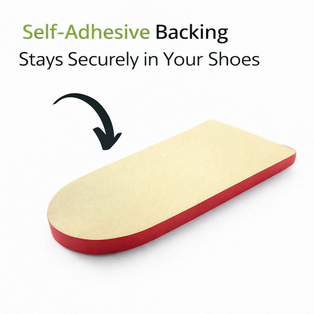 Interpod 8mm heel lifts pair for leg length difference and heel support