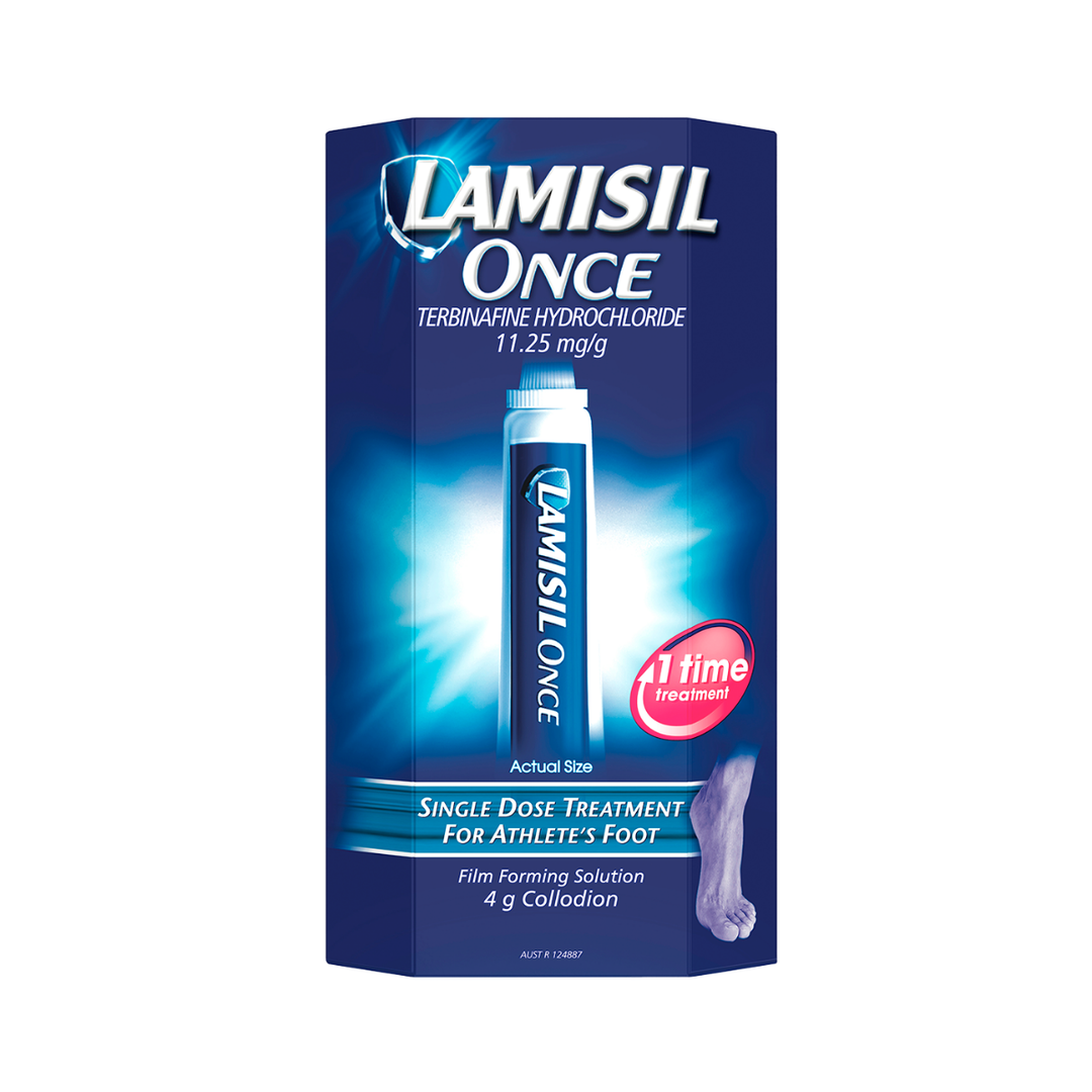 Lamisil Tinea & Athlete’s Foot Treatments Lamisil Once Solution - 4g