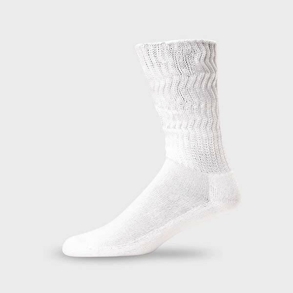 Lightfeet Lightfeet Diabetic Crew Socks White