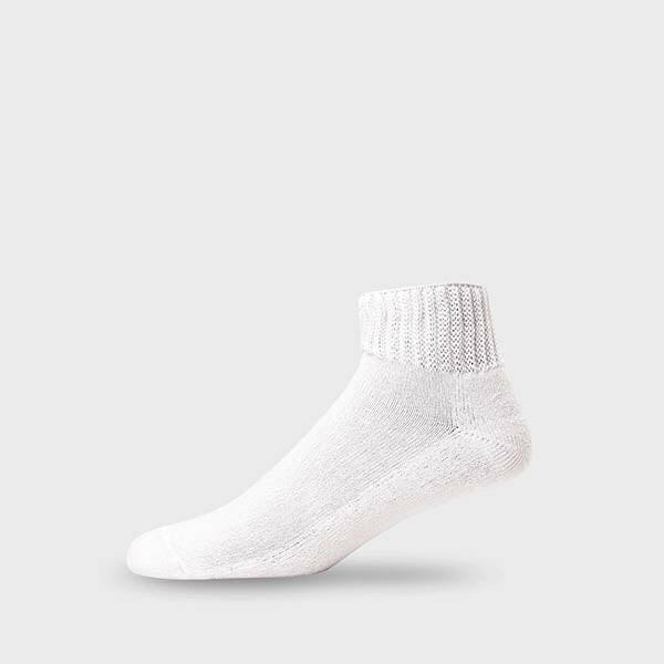 Lightfeet Lightfeet Diabetic Mini Crew Socks White