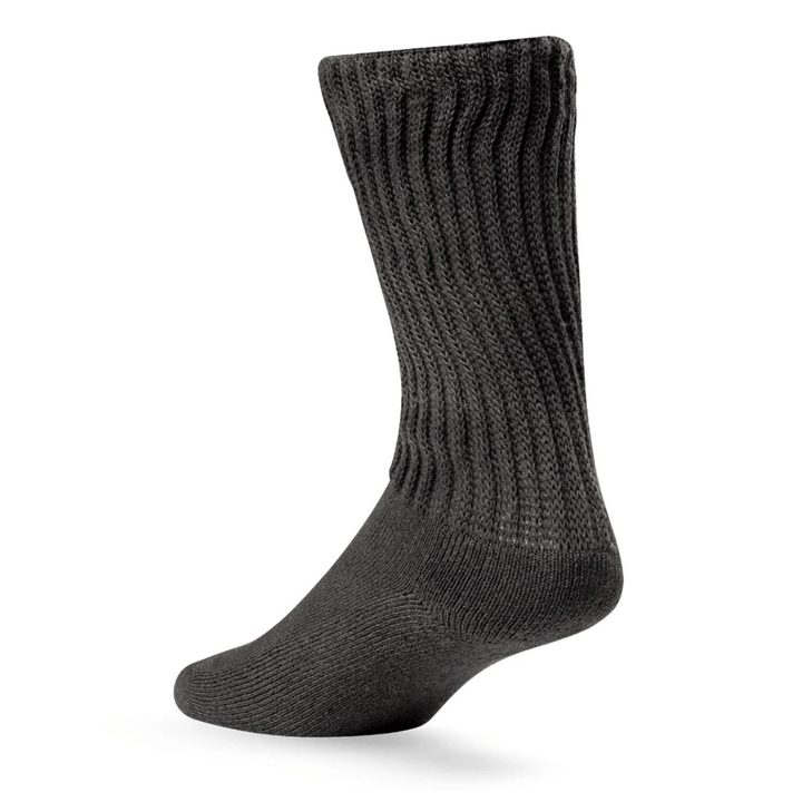 Lightfeet Socks LF Lightfeet Diabetic Crew Socks Black