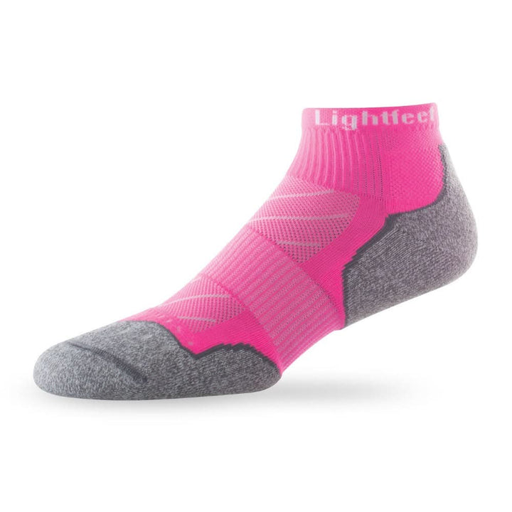 Lightfeet Socks LF Small (W 6-9 M 5-8) / Fluro Pink Lightfeet Evolution Mini Crew