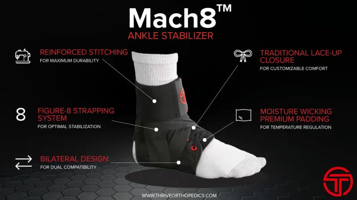 Mach8 Ankle Brace Mach8 Ankle Stabiliser