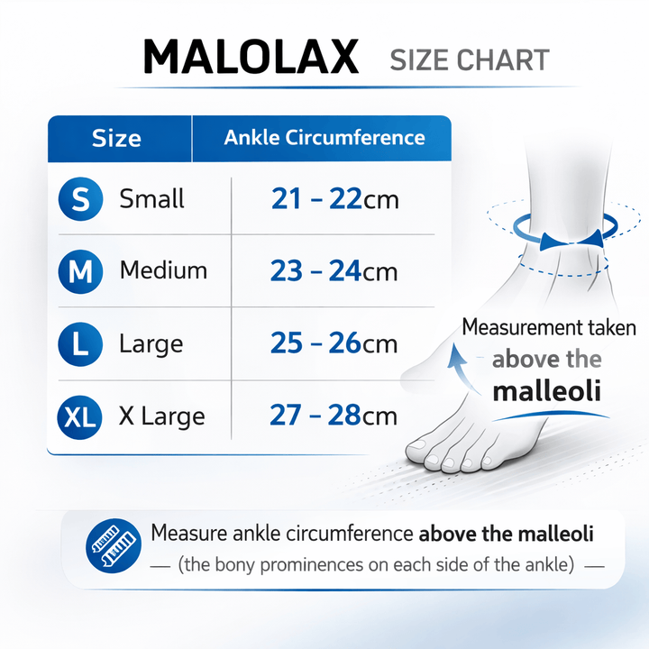 Malolax Ankle Brace Malolax Elastic Ankle Support