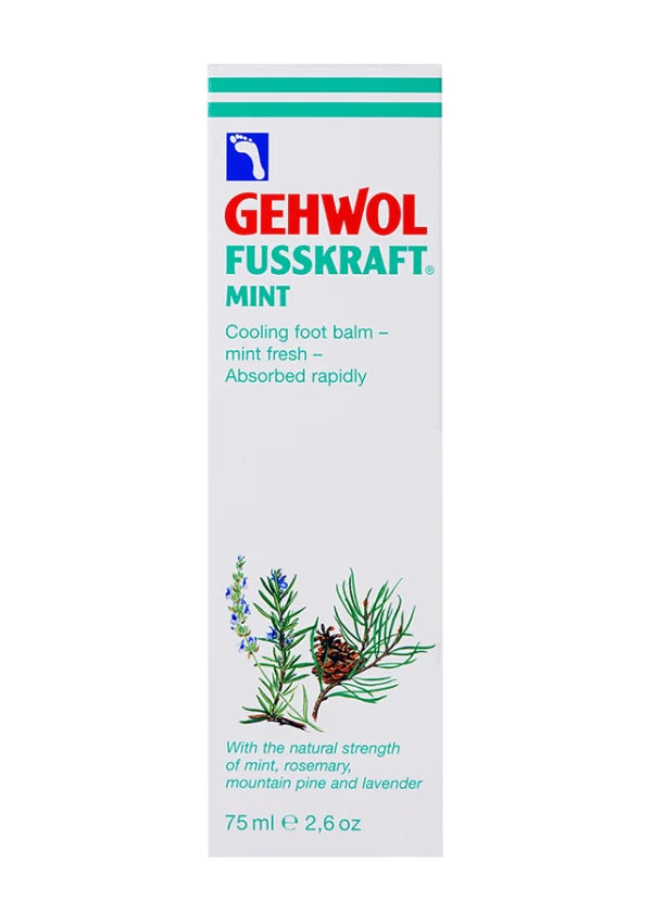 Gehwol Fusskraft Mint Foot Cream - Shop Online Today At The Foot Care Shop