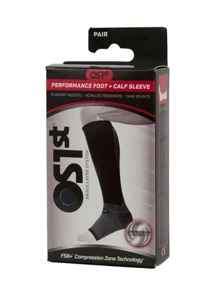 OS1st Orthosleeve Compression Sleeve OS1st FS6+ Performance Compression Foot and Calf Sleeves