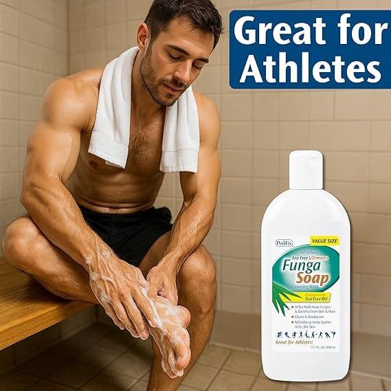 Pedifix Foot Wash Tea Tree Ultimates Funga Soap