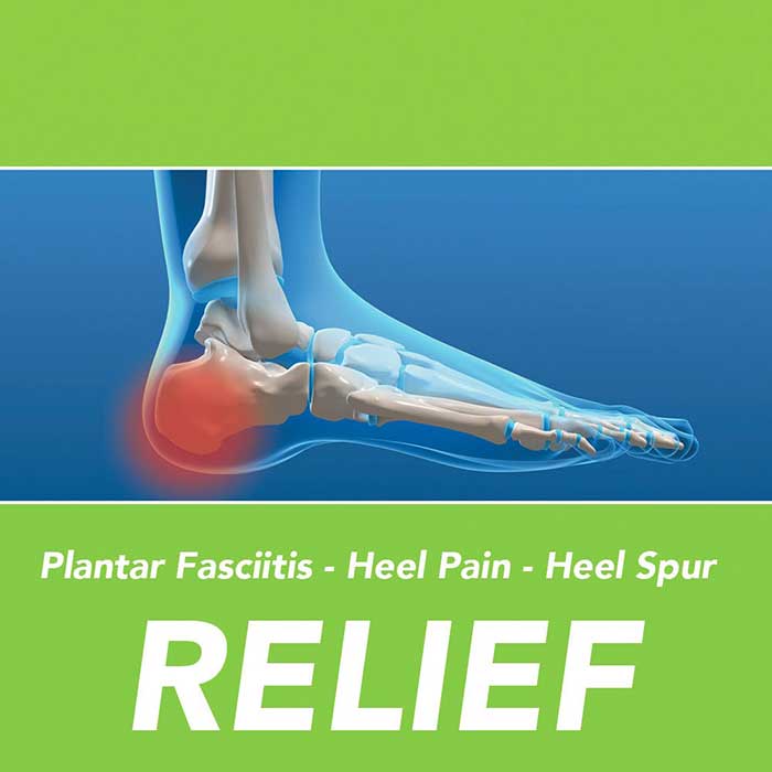 Footlogics Plantar Fasciitis Orthotic Insoles.