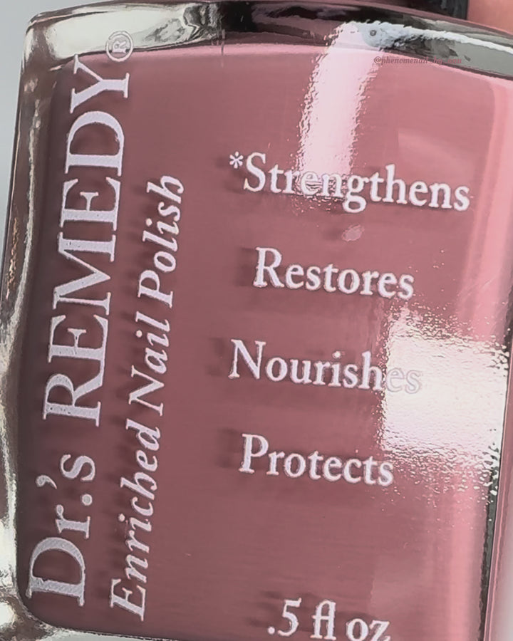 Dr's Remedy Nail Polish Resilient Rose Creme 15ml