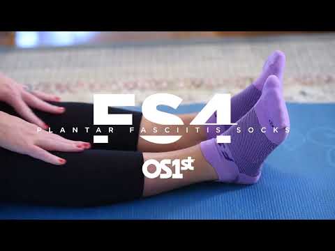 OS1st FS4 Plantar Fasciitis Socks - Quarter Crew