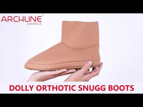 Archline Orthotic Ugg Boots - Charcoal