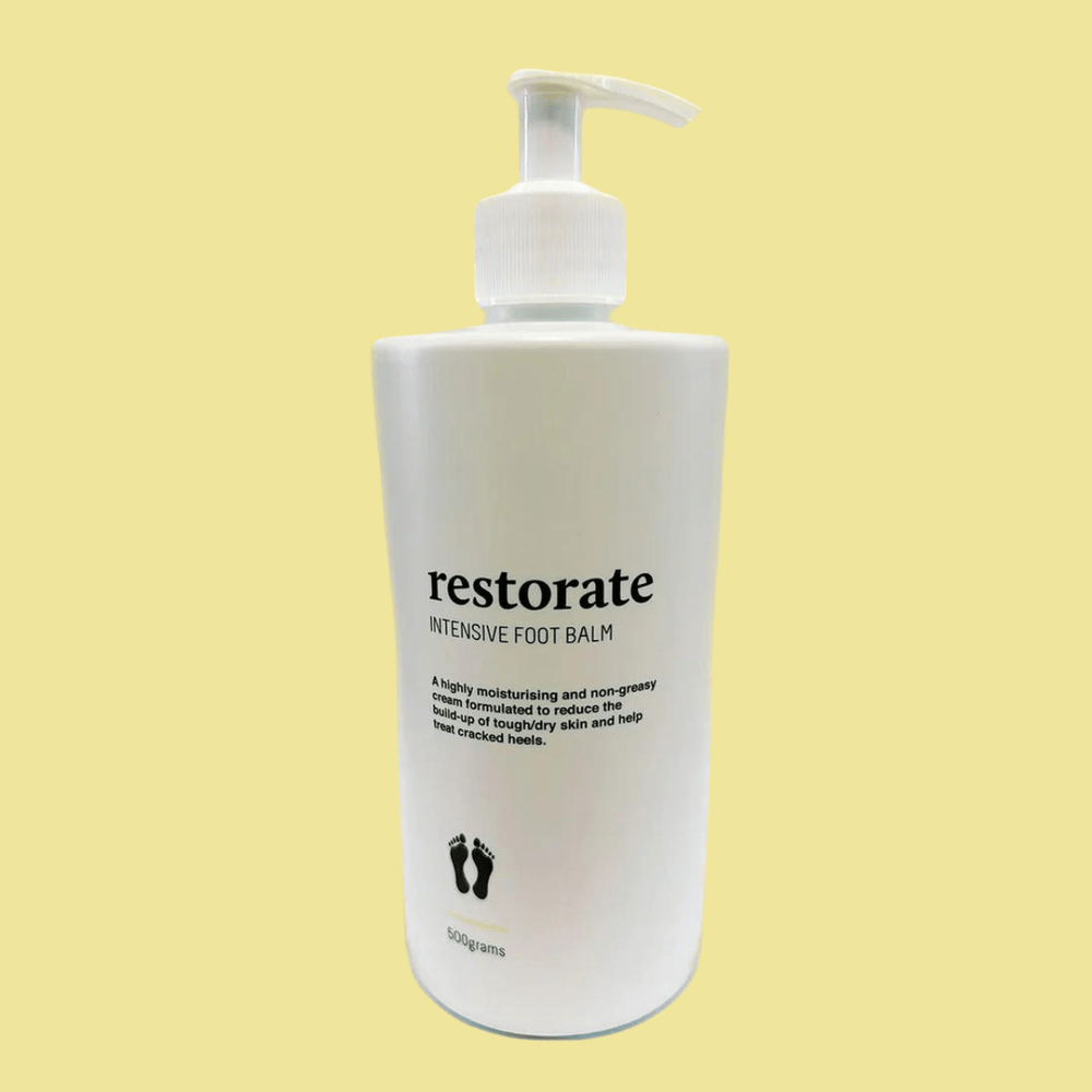 Restorate Foot Cream 500ml Pump Bottle Restorate Intensive Foot Balm