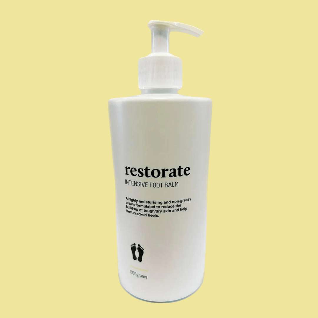 Restorate Foot Cream 500ml Pump Bottle Restorate Intensive Foot Balm