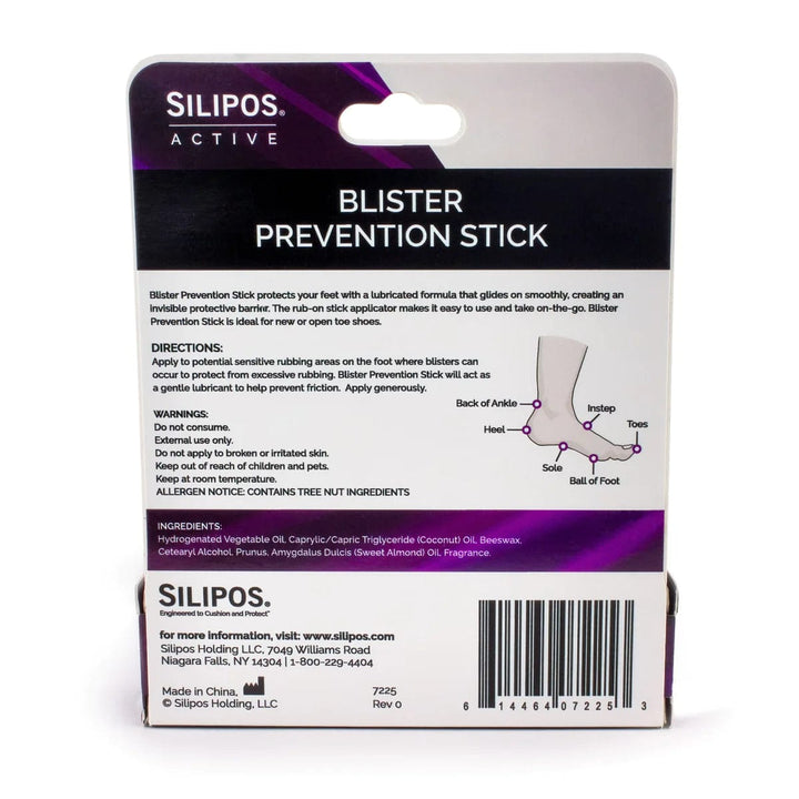 Silipos Blister prevention Blister Prevention Stick - Convenient Blister Care