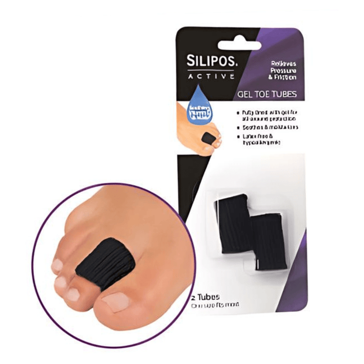 silipos Toe Protectors Gel Toe Tube Protectors - Silipos Active