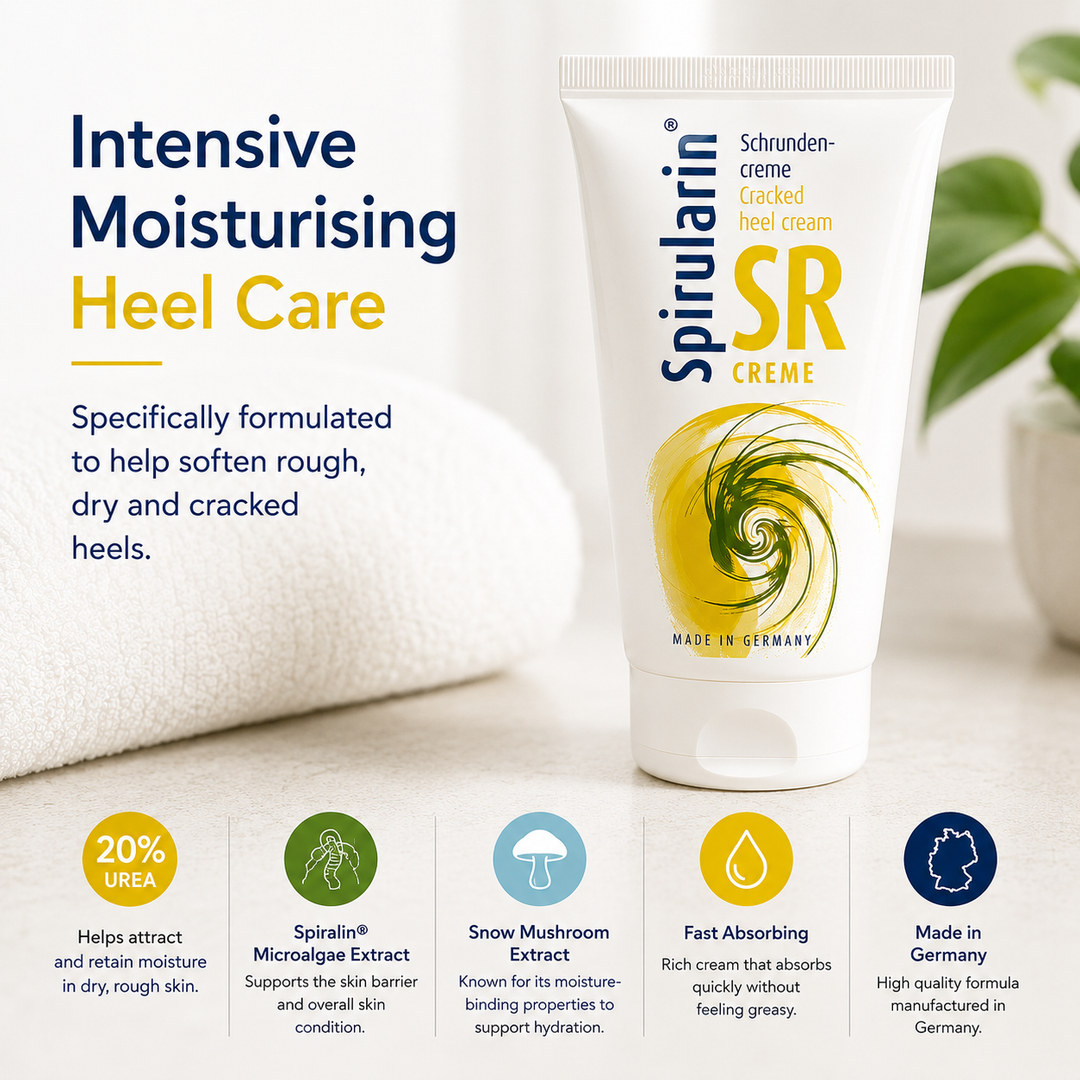 Spirularin Foot Care > Foot Creams > Urea Creams Spirularin SR Cracked Heel Cream