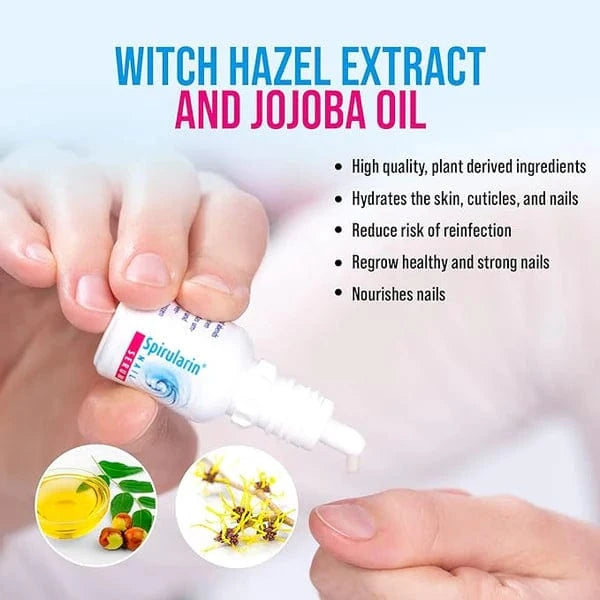 Spirularin Nail Repair Spirularin Nail Serum application and ingrediants