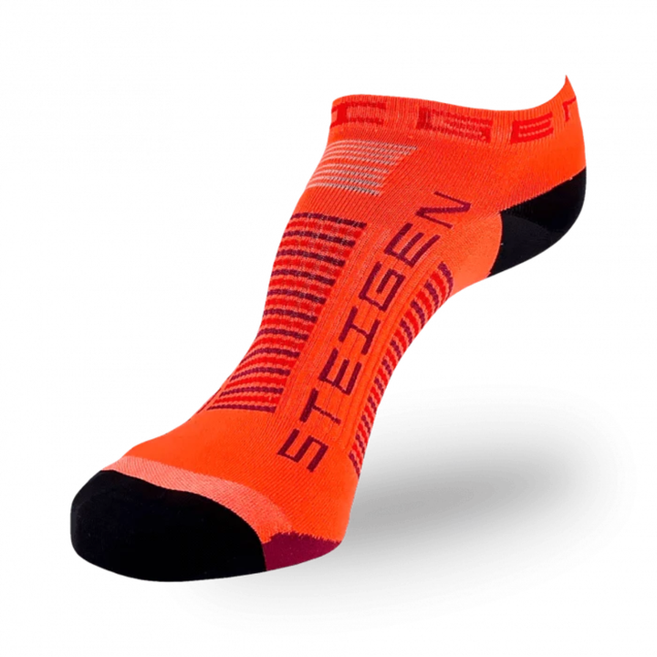 Steigen Clothing > Socks Orange STEIGEN Zero Length Running Socks