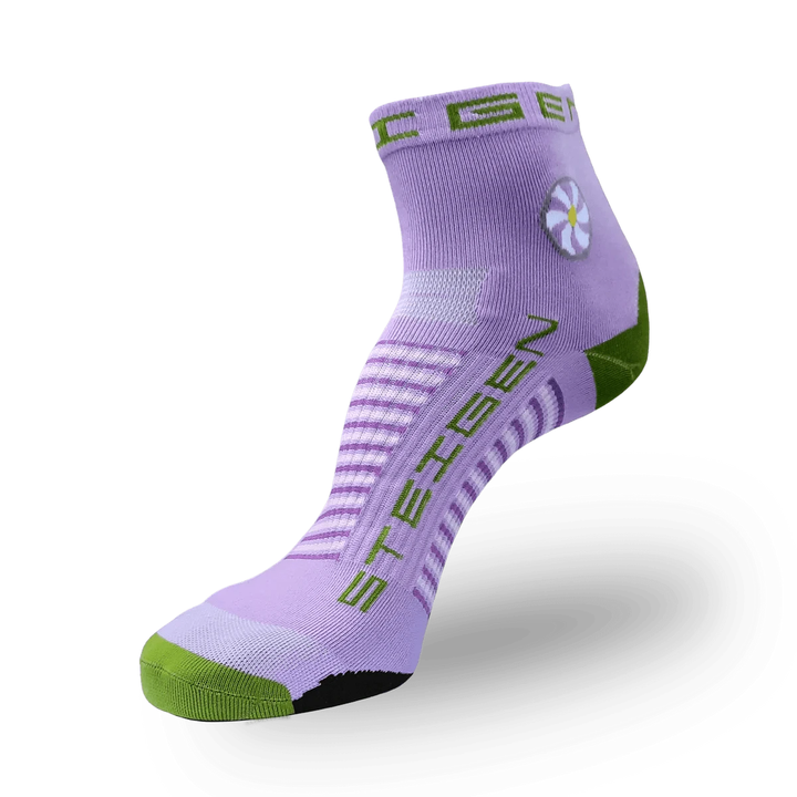 Steigen Socks Steigen Lavender STEIGEN Running Socks Quarter Length