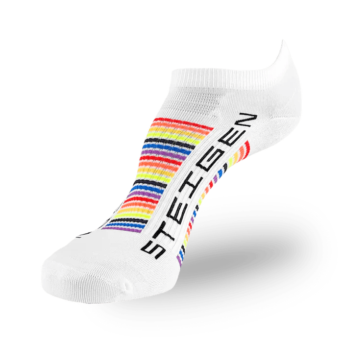 Steigen Socks STEIGEN Running Socks Zero Length - Rainbow