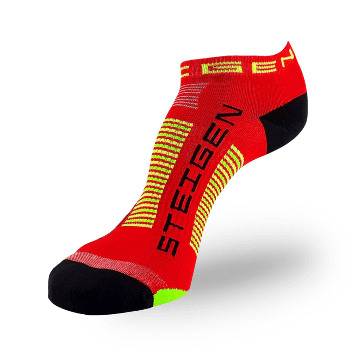 Steigen Socks STEIGEN Running Socks Zero Length - Red