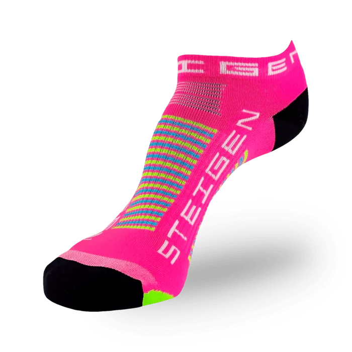 Steigen Socks STEIGEN Running Socks Zero Length - Pink Tutti Frutti