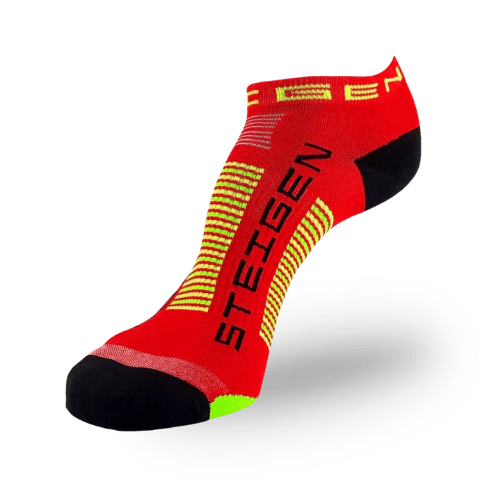 Steigen Socks STEIGEN Running Socks Zero Length - Red