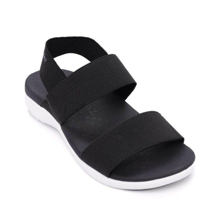 The Foot Care Shop Arch Support Thongs Ella Sandal - Black