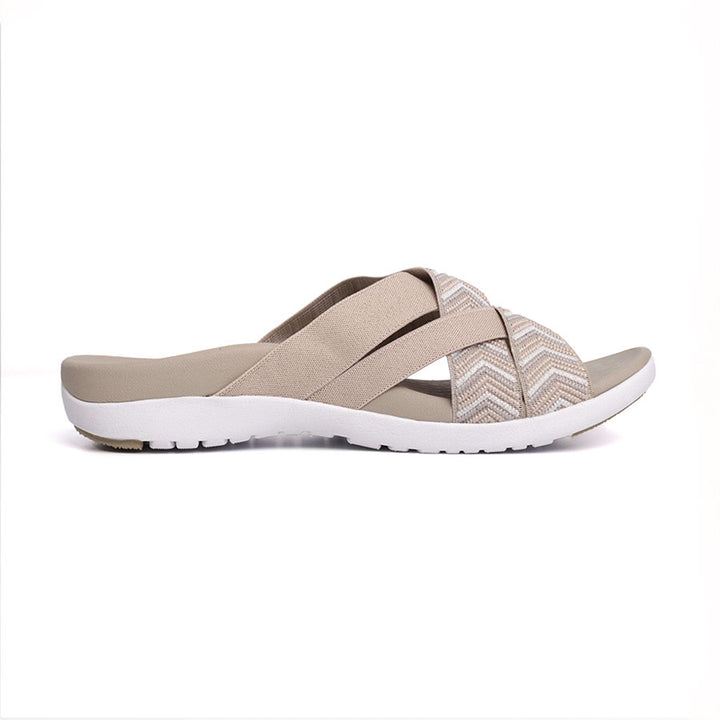 Zullaz Tilly Sandals - Light Taupe