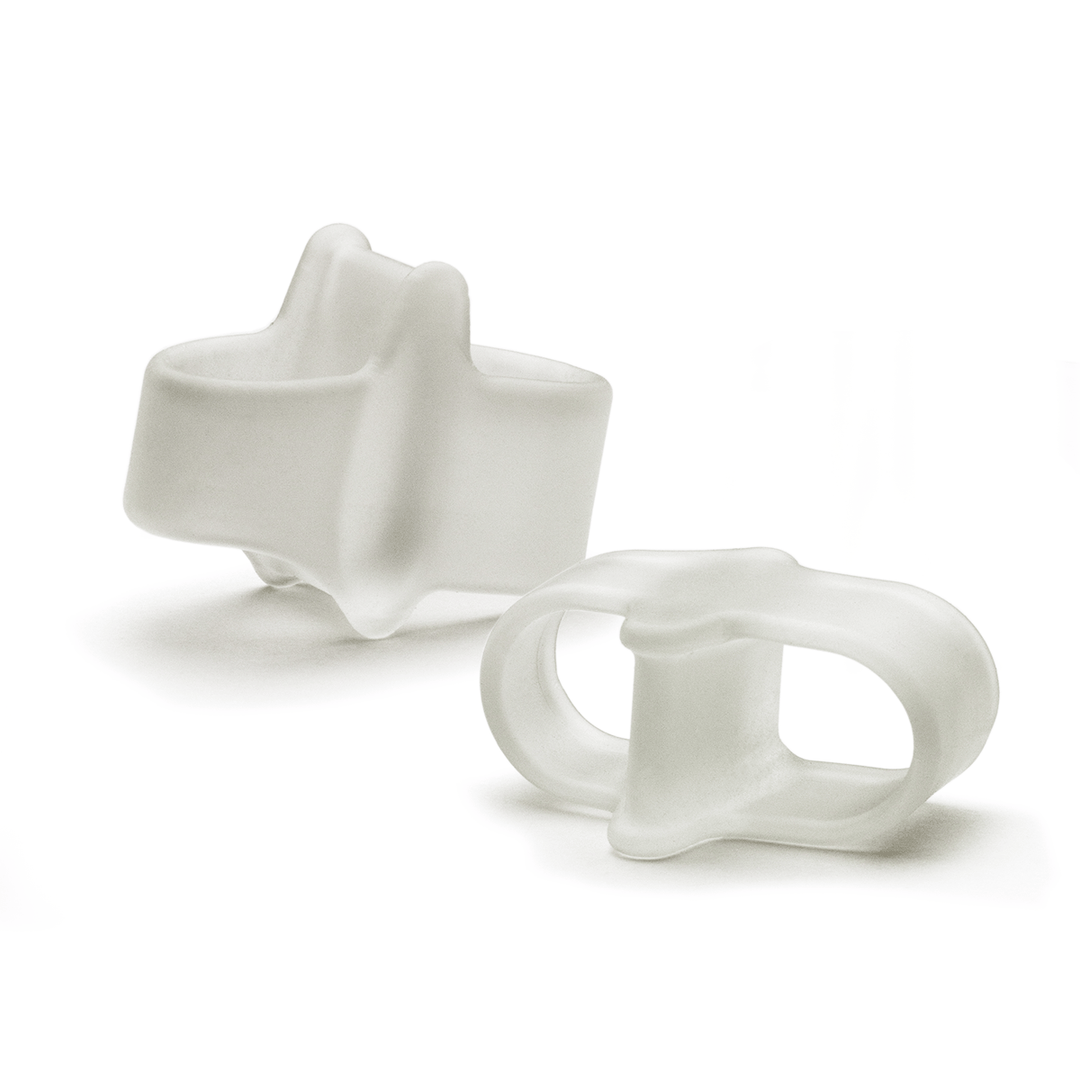 Walkers Foot Care > Toe Protectors & Separators > Gel Toe Separators Large/X-Large Walker’s Gel Looped Toe Spacer – Toe Separator for Overlapping Toes (Pack of 4)