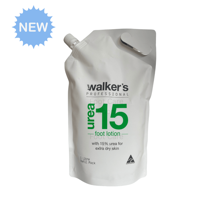 Walkers Foot Cream Walkers Urea 15 Foot 1 Litre Refill Pack