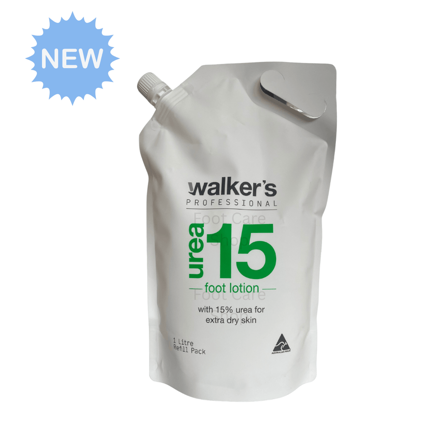 Walkers Foot Cream Walkers Urea 15 Foot 1 Litre Refill Pack
