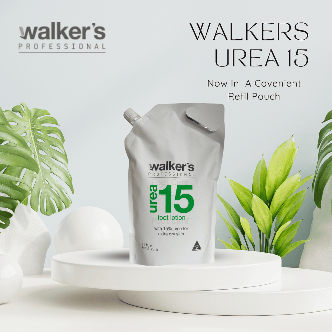 Walkers Foot Cream Walkers Urea 15 Foot 1 Litre Refill Pack
