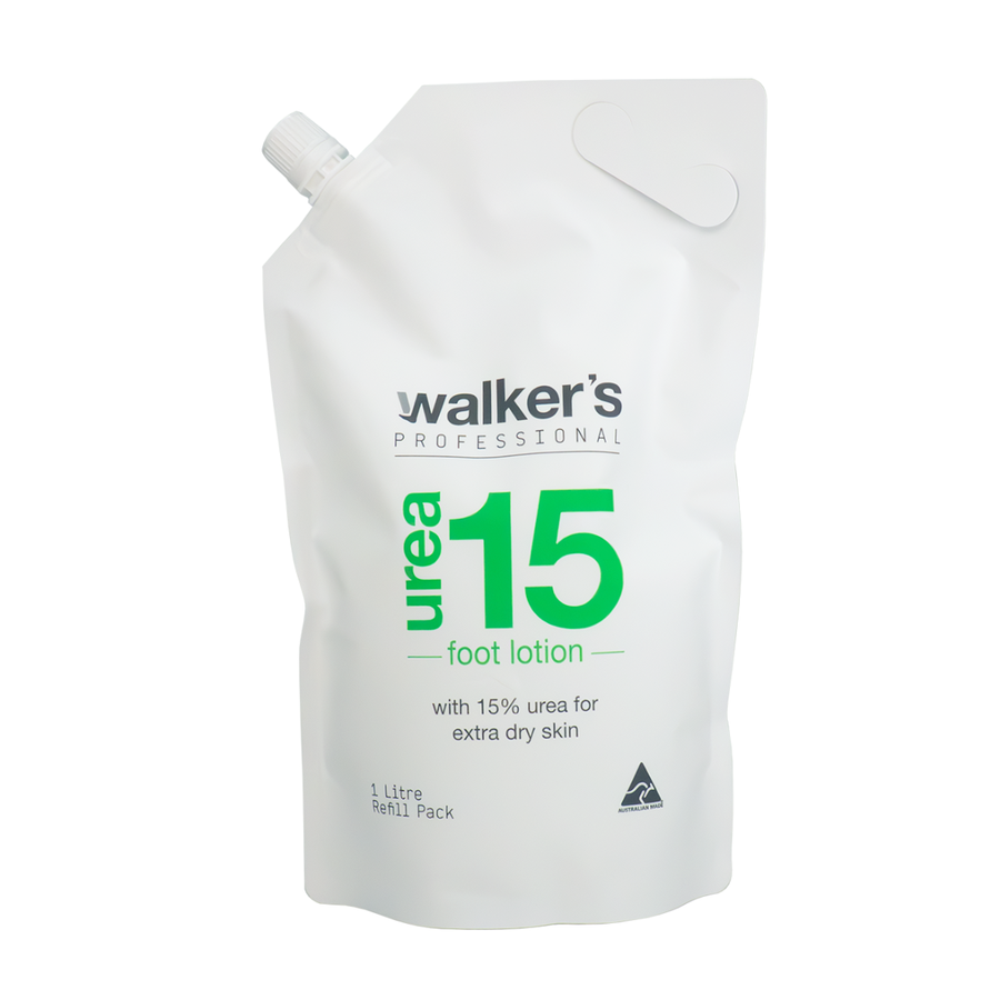 Walkers Foot Cream Walkers Urea 15 Foot 1 Litre Refill Pack