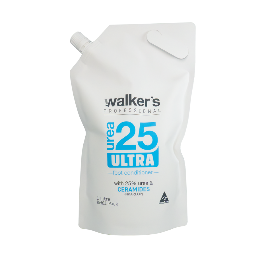 Walkers Foot Cream Walkers Urea 25 Cream - 1 Litre Refill Pack