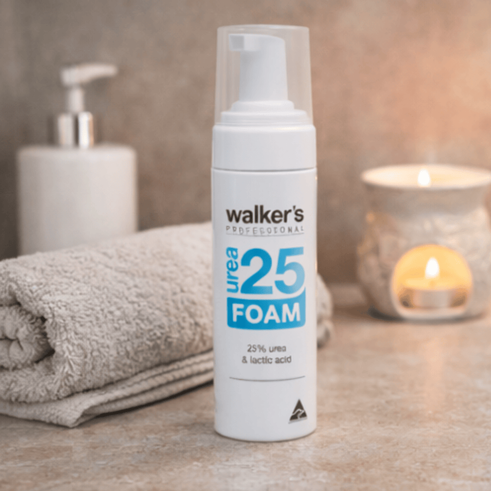 Walkers Foot Cream Walkers Urea 25 Foam  **NEW**
