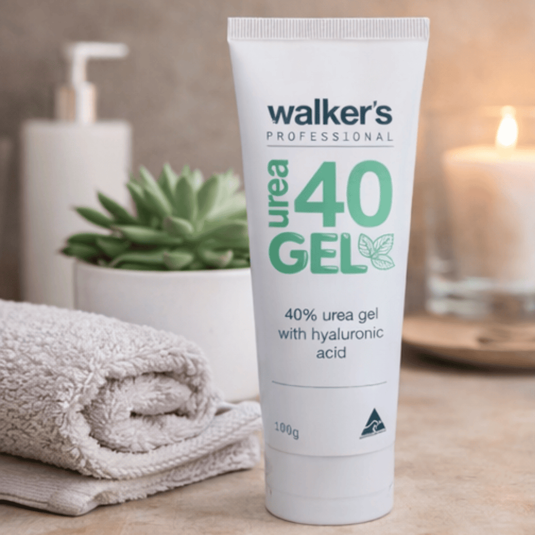 Walkers Foot Cream Walkers Urea 40 Foot Gel With Hyaluronic Acid **NEW**