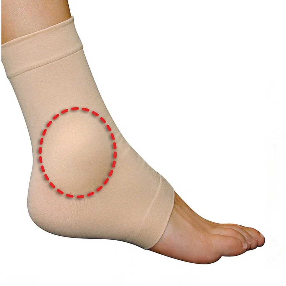 Walkers Pressure Relief Ankle Protection Sleeve with Gel Pads