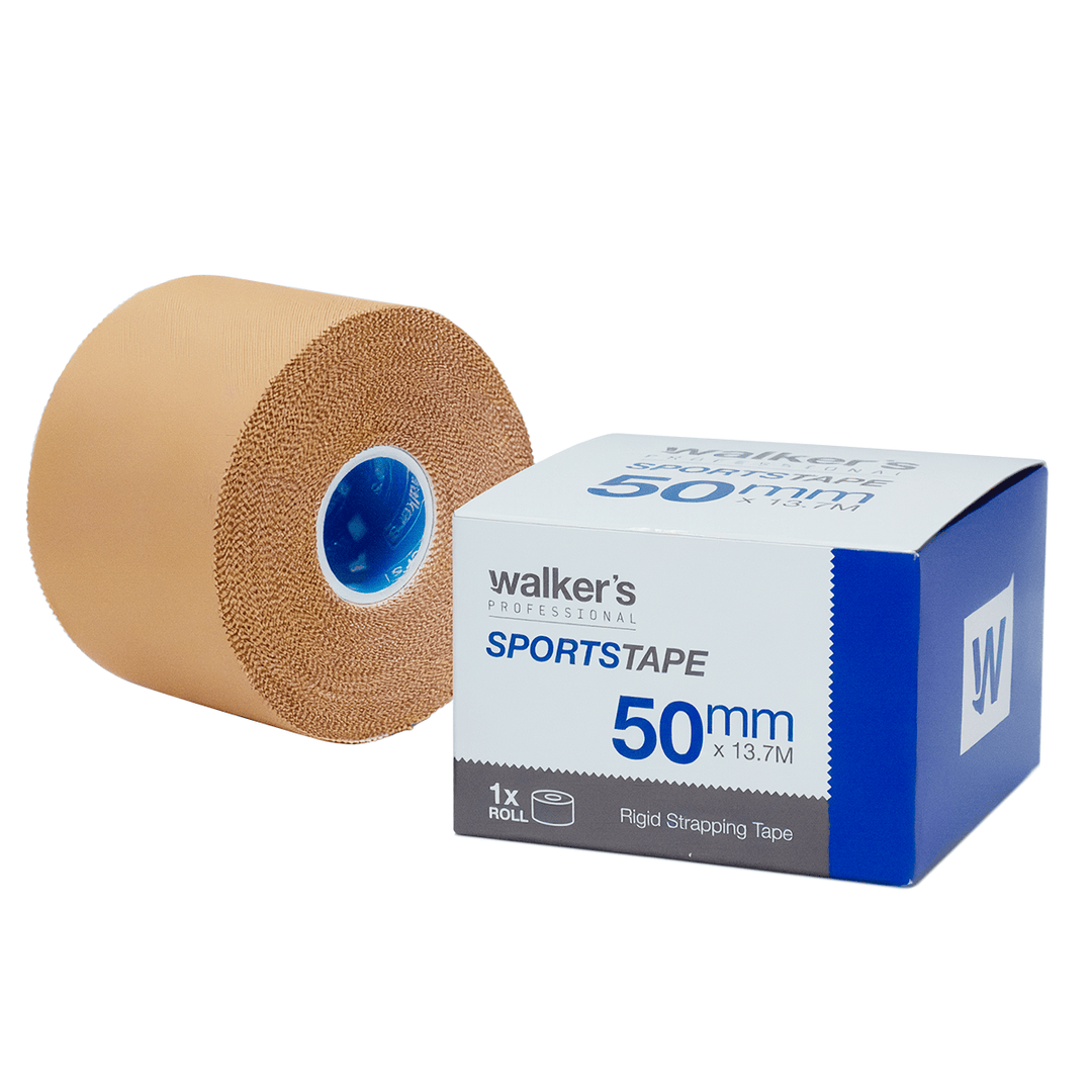 Walkers Strapping Tape 50mm x 13.7m (1pk) Walker's Premium Rigid Sports Tape