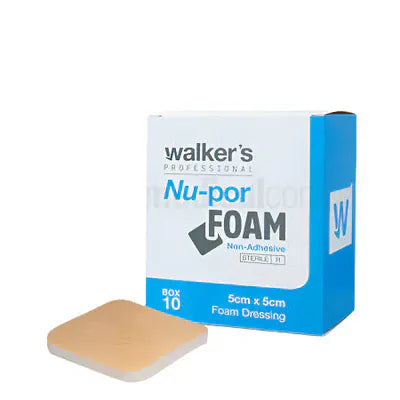 Walkers Wound Dressing Foam Dressing (Non-Adhesive) Box of 10