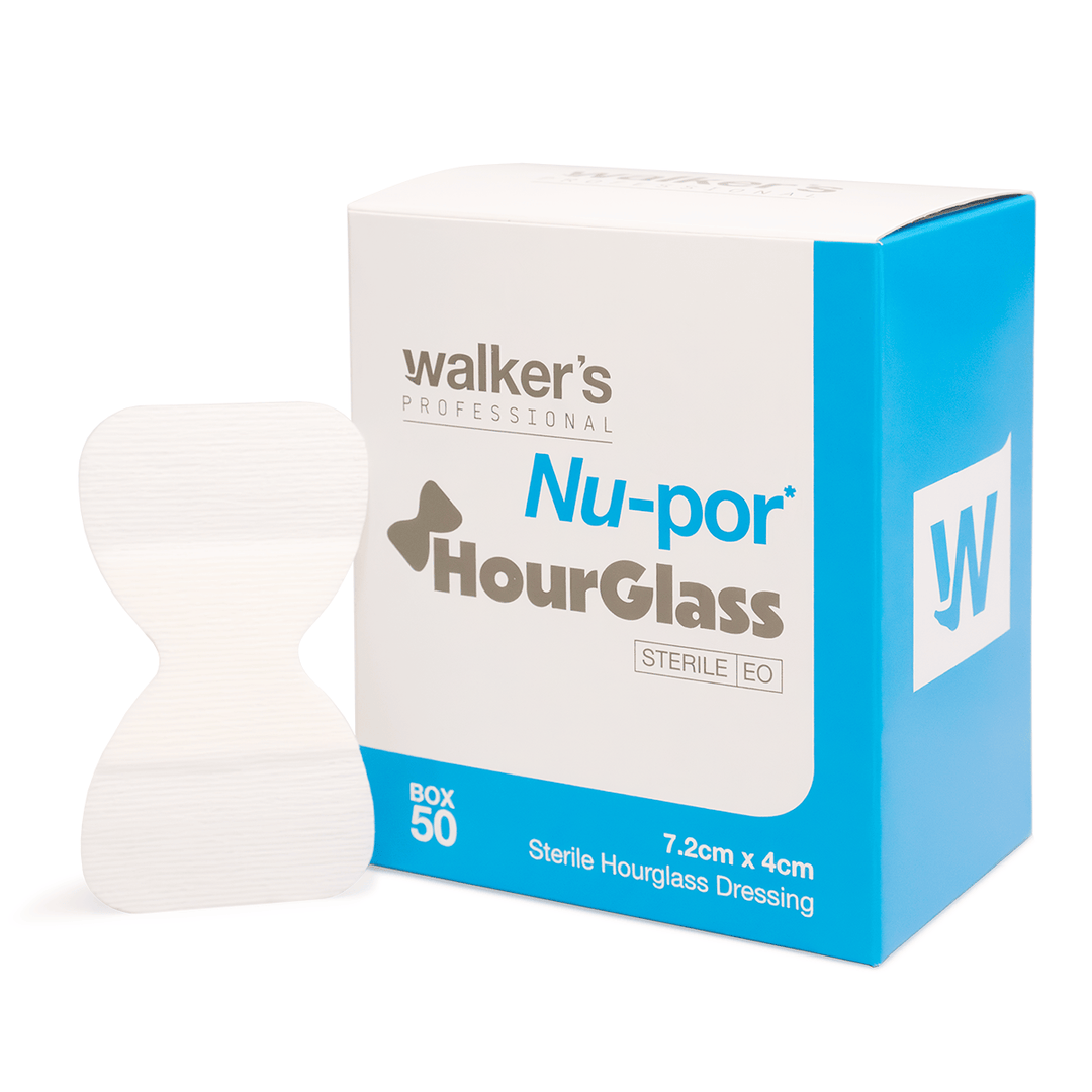 The Foot Care Shop NuPor Hour Glass Toe Dressing for toes and fingers