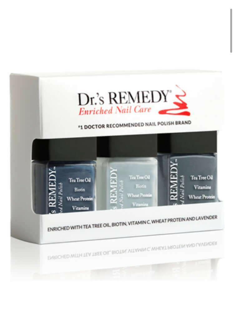 Dr's Remedy Blue-tiful Soul Trio - Premium Nail Polishes from Dr's Remedy - Just $65.95! Shop now at The Foot Care Shop
