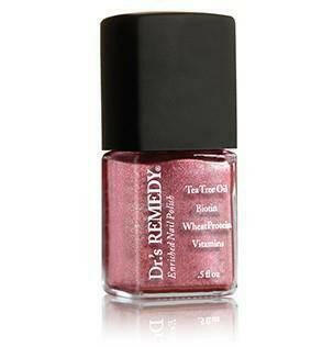 Dr's Remedy Nail Polish - Reflective Rose Shimmer 15ml - Premium  from Dr's Remedy - Just $22.95! Shop now at The Foot Care Shop